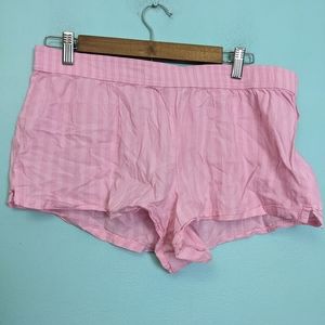 Victoria's Secret Pink Stripe Shorts Large